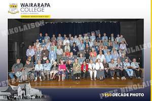 Wai Col Centenary: 1950 Decade Photo - Wairarapa College Centenary