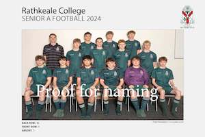 School Photos: Football Senior A 2024