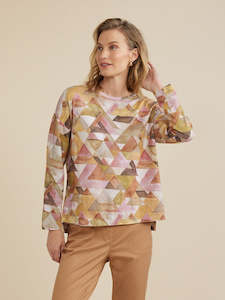 Yarra Trail: Pyramid Print Tee