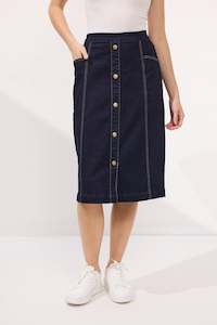 Skirts: Finn Denim Skirt
