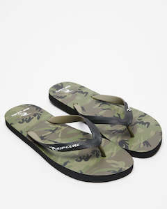 Mens F: Camouflage Open Toe