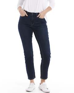 Jeans: Wynona Curve Jeans - Smokey Blue