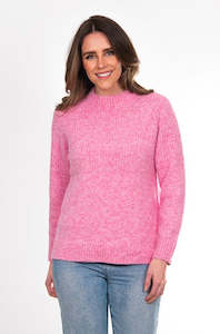 Jumpers: High Crew Raglan Fisherman Pullover