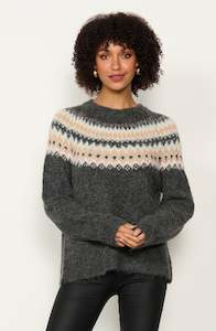 Jumpers: Zig Zag Knit Jumper