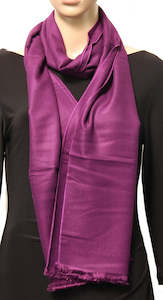 Amberlene: Soft Touch Scarf in Solid Colour