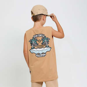 Hello Stranger: Stay Chill Muscle Tee