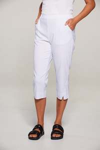 Newport: Court Pant - White