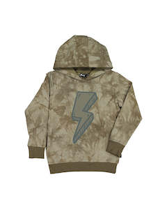 Radicool Dude: Comic Bolt Tie-Dye Hood