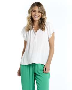 Womenswear: Kingston Blouse - White