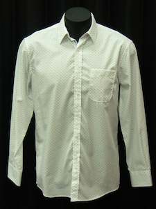 Ted 3762 White Print S/S Shirt