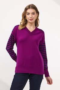 Rikki V Neck Merino Jumper