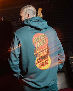 Descended Dots Hoodie - Teal