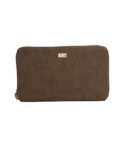 Golden Hour Travel Wallet - Moka