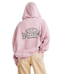 Billabong: Beach Tour Hoodie - Chalk Pink