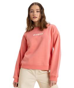 Sale: Perfect Place Brushed Crew - Lantana