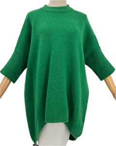 Oversize Jumper - 80310-4/Green