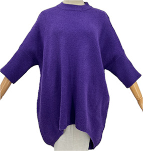 Oversize Jumper 80310-6/Purple