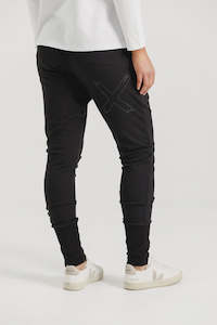 Home Lee: Apartment Pant - Winter Black X Outline
