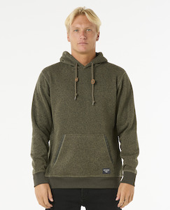 Hoodies Sweats: Crescent Hood - Dark Olive