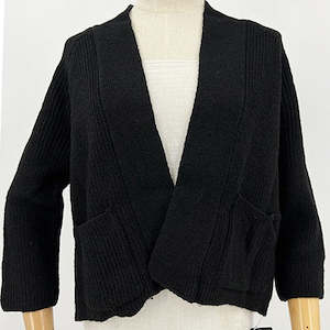 Cardigans: Knit Rib Cardigan