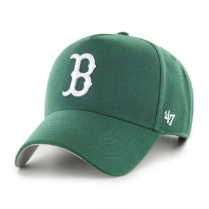 Headwear: 47 MVP DT Boston Red Socks Snapback - Dark Green