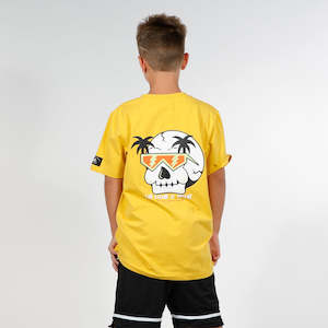 Boys 2 8yrs: Future Is Bright Box Tee - Yellow