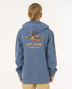 Boys 8 14yrs: Raw Energy Zip Thru Hood