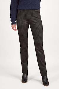 Slim Leg Full Length Printed Ponti Pull on - Vincent