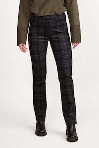 Slim Leg Full Length Printed Ponti Pull On - Bennett