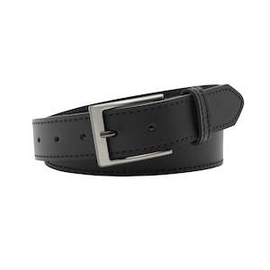 5098 McAllister Leather Belt - Black