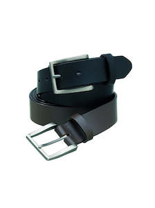 Mens Belts: 5089 Halston Leather Belt