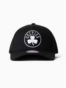 NBA Black & White Flex 110 Snapback - Boston Celtics