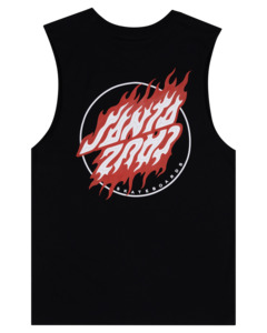 Flamed Dot Upside Down Muscle