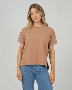 Womenswear: AAE Washed Tee - Cinnamon