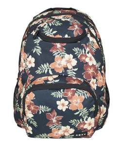 Backpacks 1: Shadow Swell Printed Backpack- Almond Tropical Feels