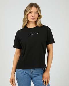 AAE Washed Tee - Black