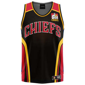 Chiefs 'Hoops' Basketball Singlet - Youth