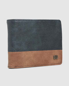 Billabong: Dimension Wallet - Navy/Tan