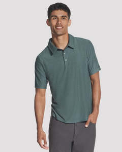 Menswear: GODRI All Day Polo - Mallard Green