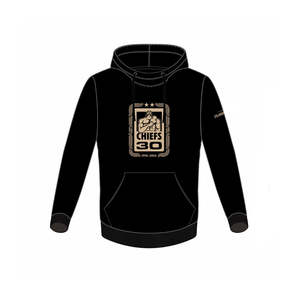 Chiefs 30th Anniversary Black/Gold Supporter Hoodie
