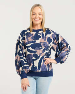 Emily Top - Bold Flora