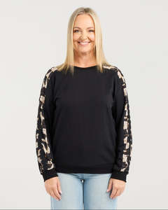 Louise Top - Golden Grid