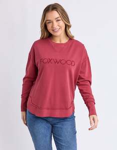 Womenswear: Simplified Crew - Rust