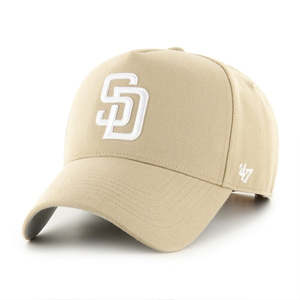 Headwear: 47 MVP DT Core San Diego Padres Snapback - Khaki