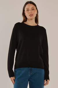 Womenswear: Louis Sweater - Black