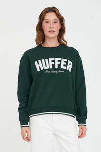 Womenswear: Slouch Crew 350/Pointers - Evergreen
