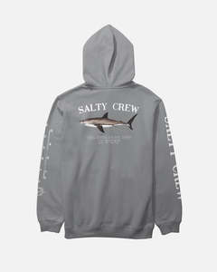 Bruce Boys Hood Fleece - Shark grey