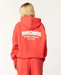 Rip Curl: Surf Puff Heritage Hood - Deep Red