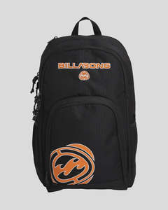 Backpacks: Command Backpack - Black/Orange