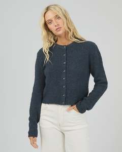 Bayside Cardigan - Ink